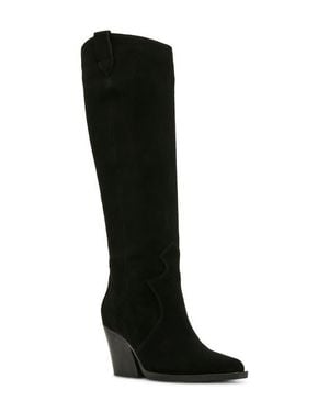 Blondo Opal Waterproof Leather Knee High Boot - Black