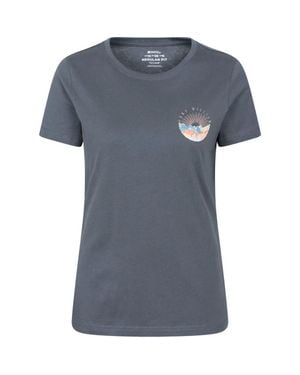 Mountain Warehouse Fort William Tree Ring T-Shirt - Gray