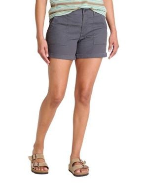 Toad & Co. Earthworks Camp Short - Blue