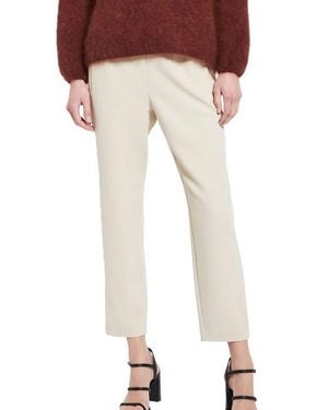 Ottod'Ame Anlke Lenght Pants - Natural