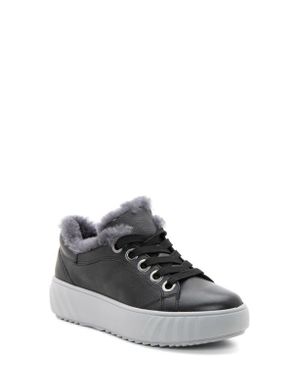 Ara Mikky Genuine Shearling Sneaker - White