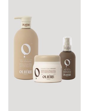 Oliere Paris Essential Discovery Hair Care Trio - Natural
