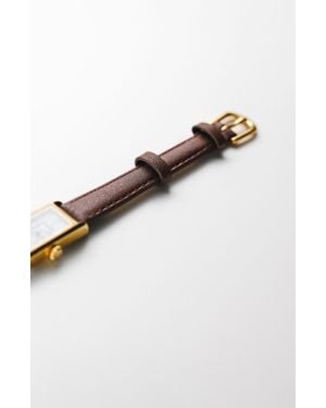 March Hare Watches The Kimsey Calfskin Leather Watch Strap Only - White