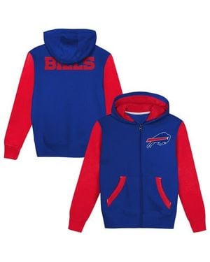 Outerstuff Toddler Buffalo Bills Stadium Colorblock Full-Zip Hoodie - Red