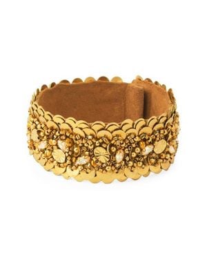 Deepa Gurnani Ginevra Bracelet - Metallic