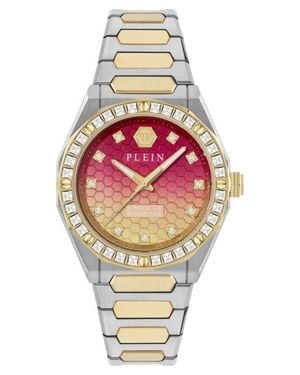 Philipp Plein Plein Deluxe Two-Tone Bracelet Watch, 36Mm - Metallic