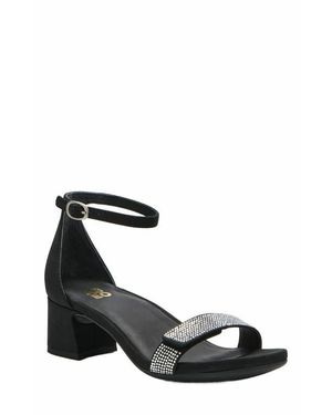 ABEO Avenue Strap Heels - Black