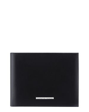 Porsche Design Classic Leather Rfid Bifold Wallet - Black