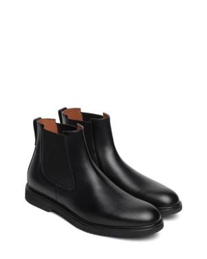 Nero Giardini Leather Chelsea Boot - Black