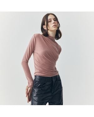 ATS Mira Long Sleeve Top - Red