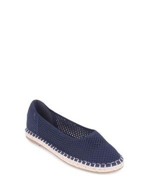 Tahari Juniper Espadrille Ballet Flat - Blue