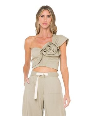 JBQ Blaire Top - Natural
