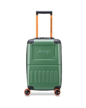 Jeep Jh002B Carry-On 19 Inch Hardside Expandable Luggage With Spinner Wheels - Green