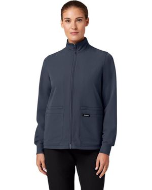 Jaanuu Ceri 6-Pocket Classic Scrub Jacket - Blue