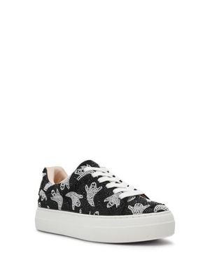 Betsey Johnson Zoe Platform Sneaker - White