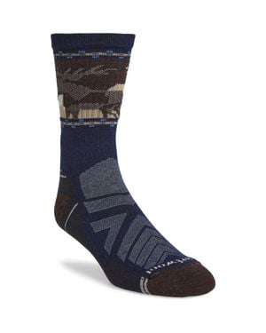 Smartwool Hike Light Cushion Crew Socks - Blue