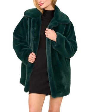 Ted Baker Aryana Faux Fur Coat - Green