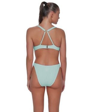Pacifica by Sunsets Tate Tab Side Bikini Swim Bottoms - Blue