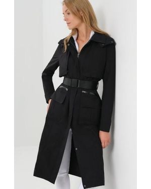 Anatomie Kenya Waterproof Trench Coat - Black