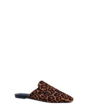 Shu Shop Atlas Faux Fur Flat Mule - Brown