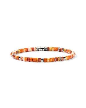 John Hardy Heishi Beaded Bracelet - Orange