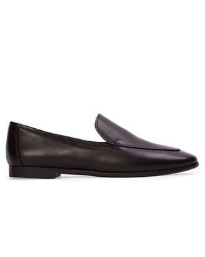 Black Suede Studio Allie Leather Loafer - Blue