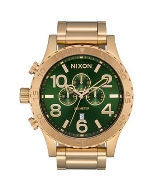 Nixon 51-30 Chronograph Bracelet Watch, 51Mm - Green