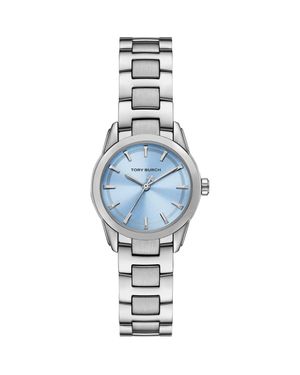 Tory Burch The Small Miller Two-Tone Bracelet Watch, 28Mm - Blue