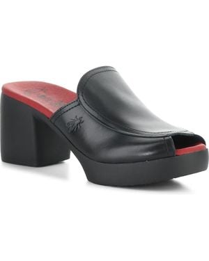 Fly London Flae Platform Sandal - Gray