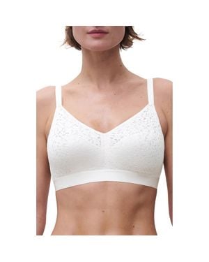 Chantelle Norah Supportive Wireless Bra - White