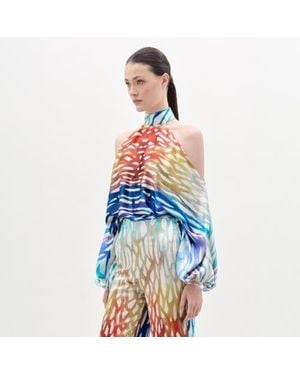 Silvia Tcherassi Safira Blouse - Blue