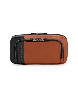 Briggs & Riley Zdx Hanging Toiletry Bag - Brown