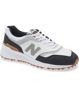 New Balance 997 Waterproof Golf Shoe - White