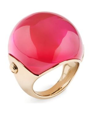 Kate Spade Glow Up Resin Statement Ring - Pink