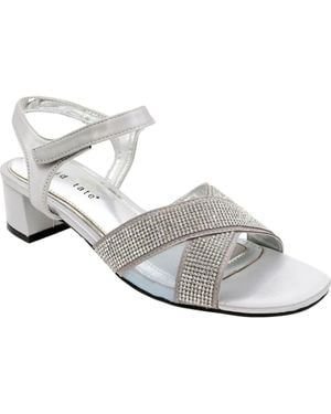 David Tate Holiday Ankle Strap Sandal - Metallic