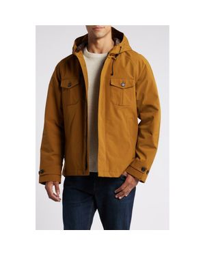 Pendleton Depoe Bay Hooded Rain Jacket - Brown