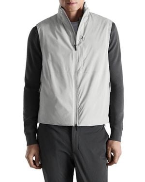 Mango Packable Water Repellent Vest - Gray