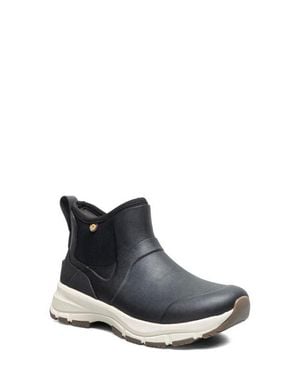 Bogs Spruce Waterproof Mid Chelsea Boot - Black