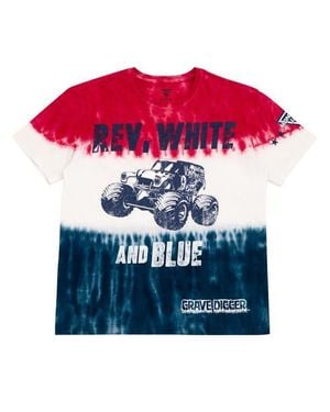 MONSTER JAM Grave Digger T-Shirt - Pink