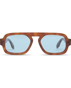 Elisa Johnson Jane Mini 52Mm Aviator Sunglasses - Blue