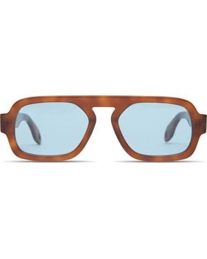 Elisa Johnson Jane Mini 52Mm Aviator Sunglasses - Blue