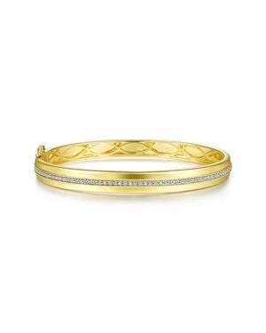 Gabriel & Co. 14K Diamond Bangle - Yellow