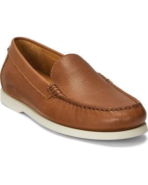 Ralph Lauren Merton Moc Toe Loafer - Brown
