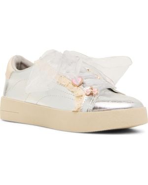 Steve Madden Kids' Jemora Sneaker - White