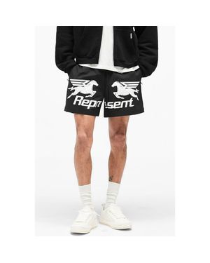 Represent Nothing Faster Swim Trunks - Black