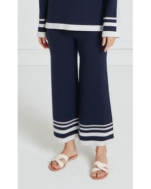 Temperley London Bretton Knit Pants - Blue