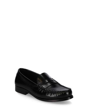 Alohas Rivet Leather Loafer - Black