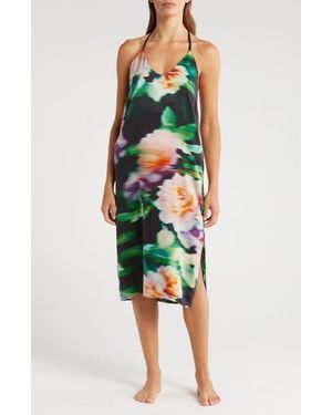Lunya Washable Silk Nightgown - Multicolor