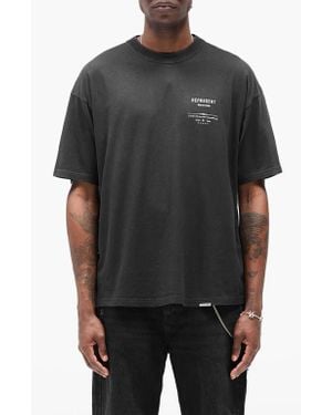 Tシャツ・カットソー Represent Men's Short Sleeve T-Shirt Men's Short Sleeve Embroidery Logo T-Shirt
