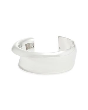 Open Edit Bold Cuff Bracelet - White